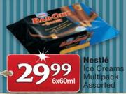 Nestle Ice Cream Multipack Assorted-6x60ml