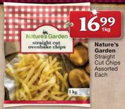 Nature's Garden Straight Cut Chips Assorted-1kg Each