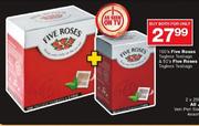 Five Roses Tagless Teabags 100's & 50's Five Roses Tagless Teabags
