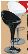 High-Back Gas-Lift Bar Chairs-Each