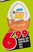 Kinder Joy Chocolate Egg-20gm