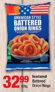 Iceland Battered Onion Rings-670g