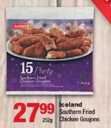 Iceland Southern Fried Chicken Goujons-252g