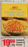 Iceland Sweetcorn Kernels-900g