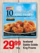 Iceland Bubble Bobble King Prawns-160g