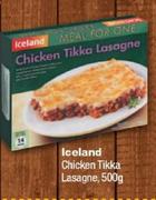 Iceland Chicken Tikka Lasagne-5x500g