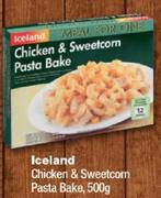 Iceland Chicken & Sweetcorn Pasta Bake-500g
