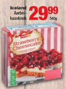 Iceland AarbeiKaaskoek-540g