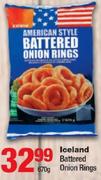Iceland Battered Onion Rings-670g