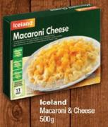 Iceland Macaroni & Cheese-500g