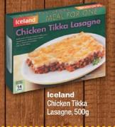 Iceland Chicken Tikka Lasagne-500g