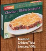 Iceland Chicken Tikka Lasagne - 5X500g