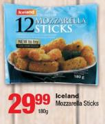 Iceland Mozzarella Sticks -180g