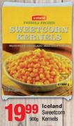 Iceland Sweetcorn Kernels - 900g