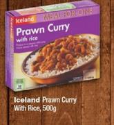  Iceland Prawn Curry With Rice-5X500g
