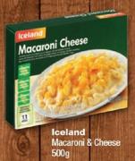 Iceland Macaroni & Cheese-500g
