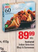 Iceland Indian Selection Bhaji & Samoosas - 60's
