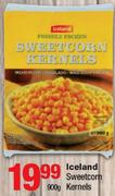 Iceland Sweetcorn Kernels-900g
