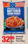 Iceland Battered Onion Rings-670g