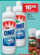 Omo Bleach Assorted-750ml Each