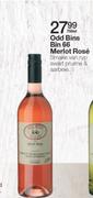 Odd Bins Bin 66 Merlot Rose-750ml