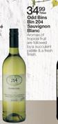 Odd Bins Bin 204 Sauvignon Blanc-750ml