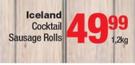 Iceland Cocktail Sausage Rolls-1.2kg