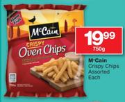 Mc-Cain Crispy Chips Assorted-750g Each