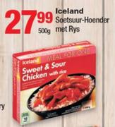 Iceland Soetsuur-Hoender Met Rys-500g