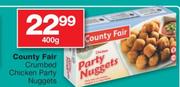 Country Fair Crumbed Chicken Party Nuggets-400g