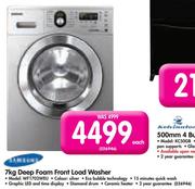 Samsung 7kg Deep Foam Front Load Washer WF1702WEU