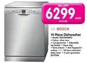 Bosch 14 Place Dishwasher SMS58N88EU