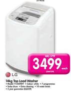 LG 14kg Top Load Washer T1450TEFT