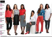 Ladies Black/White Spot Legging-Each