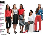 Legend Ladies Red Print Soft Pants-Each