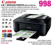 Canon 4-In-1 Wireless Printer(MX454/MX434)