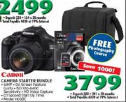 Canon Camera Starter Bundle(1100DC)