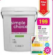 Simple Choice 20Ltr PVA-Each