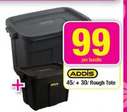 Addis 45Ltr + 30Ltr Rough Tote-Per Bundle