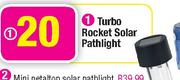 Turbo Rocket Solar Pathlight