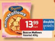 Beacon Mallows Assorted-400g Each