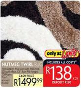 Nutmeg Twirl Rug
