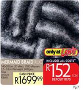 Mermaid Braid Rug
