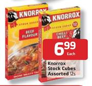 Knorrox Stock Cubes Assorted - 12's Each