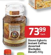 Douwe Egberts Instant Coffee Assorted-200g