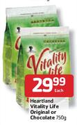  Heartland Vitality Life Original Or Chocolate-750g Each
