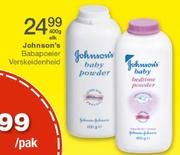 Johnson's Babapoeier Verskeidenheid-400g Elk