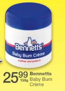 Bennetts Baby Bum Creme-150g