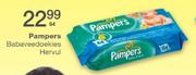 Pampers Babaveedoekies Hervul-64's