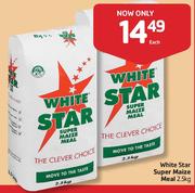White Star Super Maize Meal-2.5Kg Each